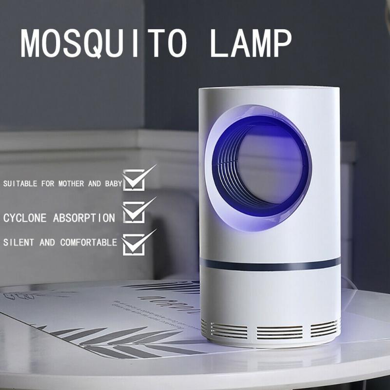 Indoor and Outdoor Mosquito Killer Lamp: Electronic Bug Trap with Light Bulb for Home and Backyard - LoftShop