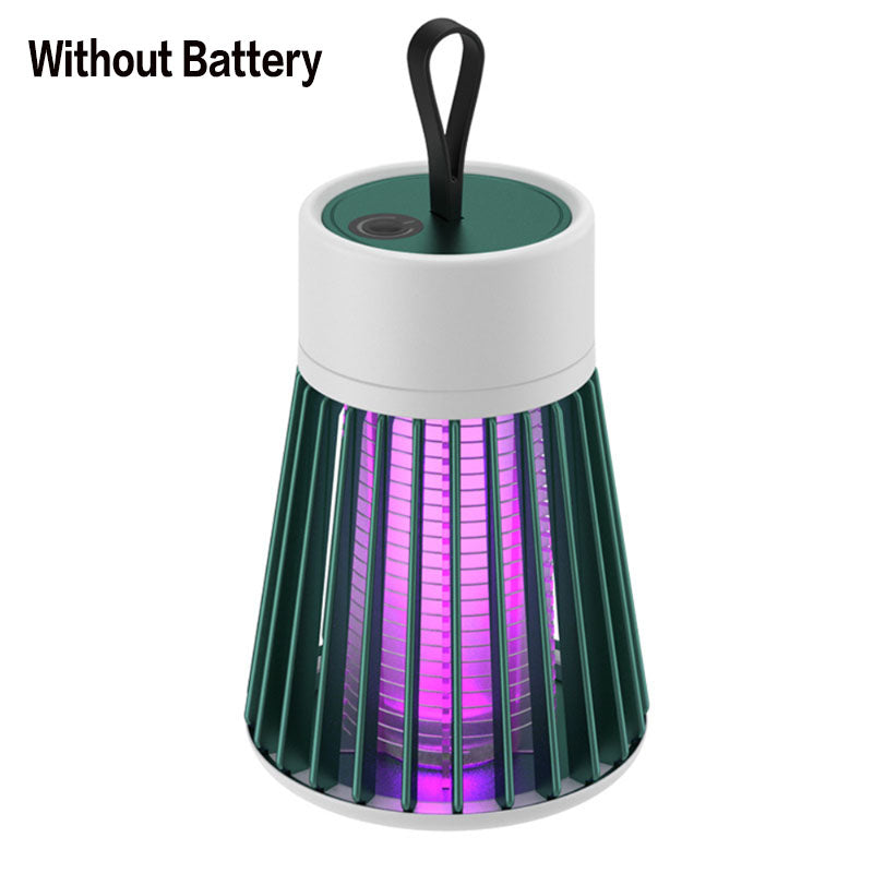 Indoor and Outdoor Mosquito Killer Lamp: Electronic Bug Trap with Light Bulb for Home and Backyard - LoftShop